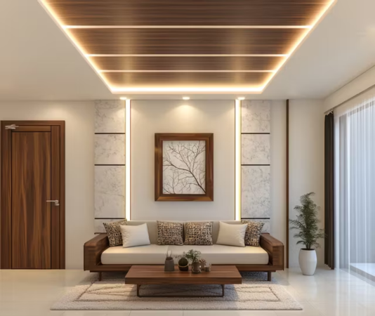 False Ceilings, Lighting & Painting
